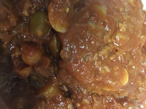 豚ひき肉たっぷりドライカレー